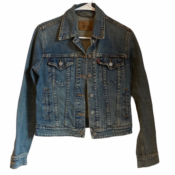 Levi’s Denim Jean Jacket Small - Picture 1 of 8